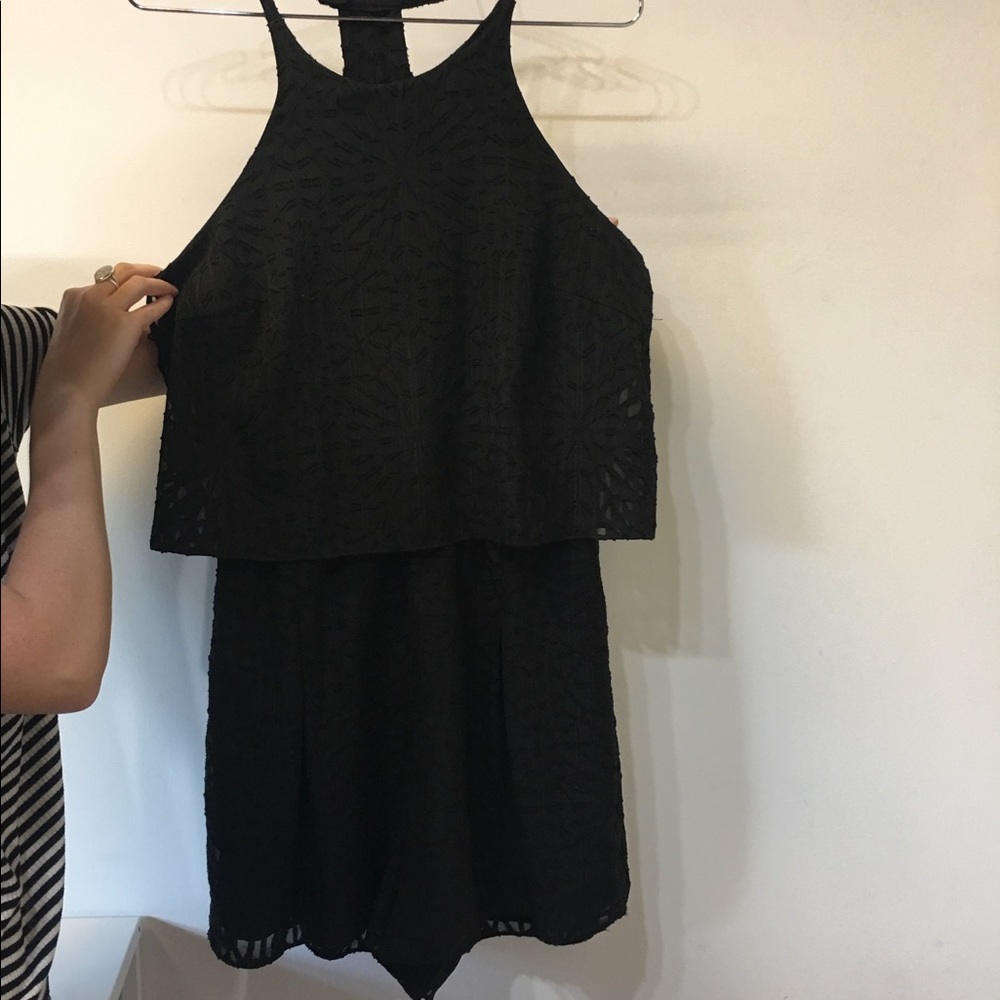 Crosby black romper